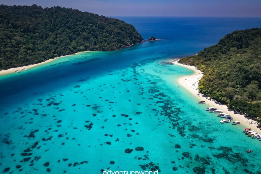 Private boat tour to Koh Rok & Koh Haa